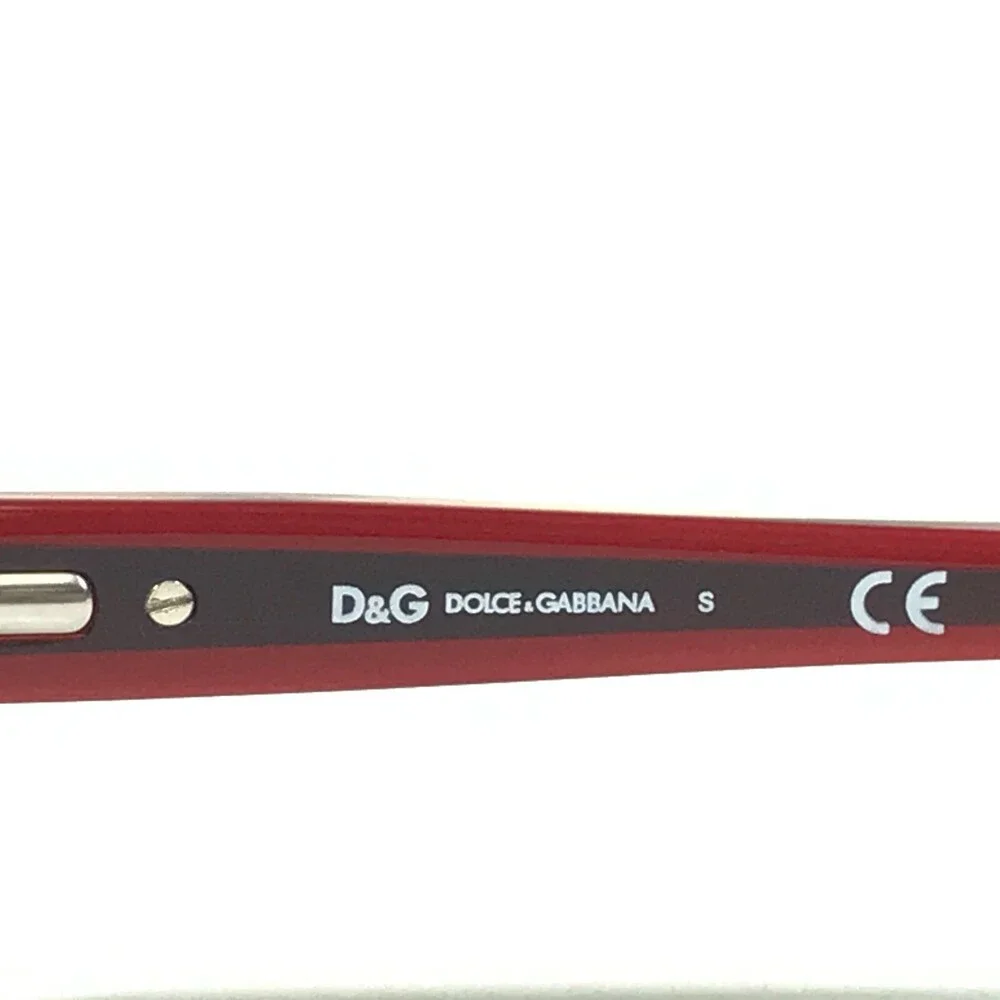 Dolce & Gabbana Eyeglasses Frames D&G1167 973 Clear Red Gray 53-16-140